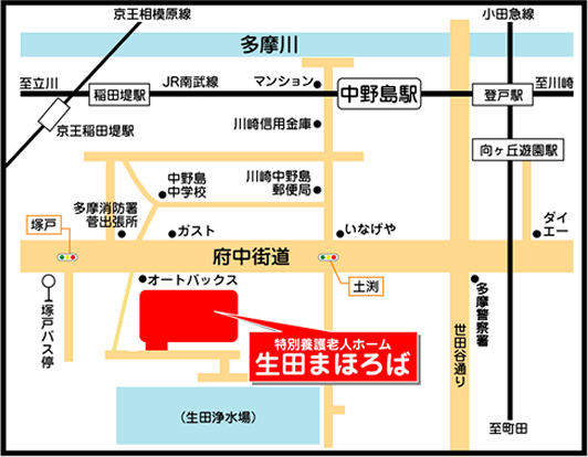 施設までのご案内 